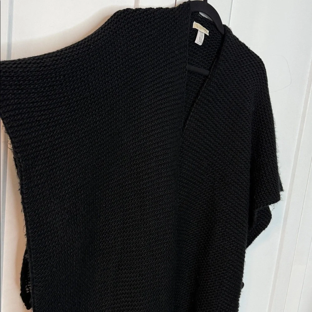 Michael Kors Black , Grey, White Chunky Knit scarf sweater - One size - Picture 2 of 5
